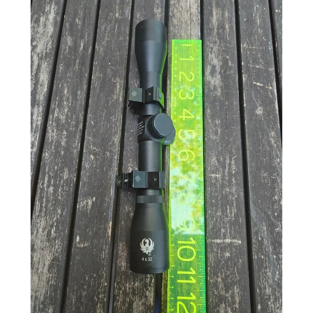 Vintage Ruger 4x32 Air Rifle Scope by Umarex with Mounting Rings